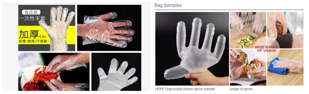 Disposable Plastic Glove Bag Making Forming Machine