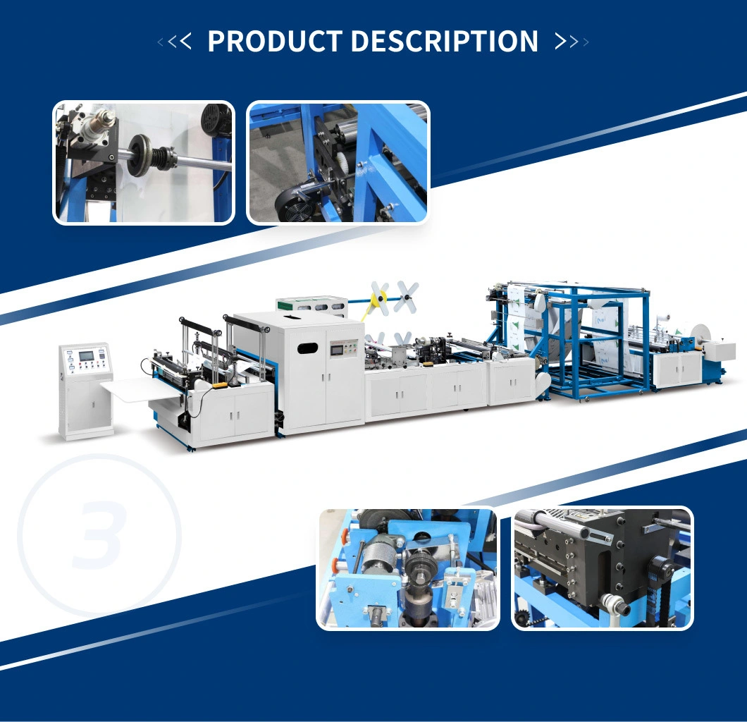 Allwell New Products Non-Woven Shopping Bag Making Machine with Handle Online
