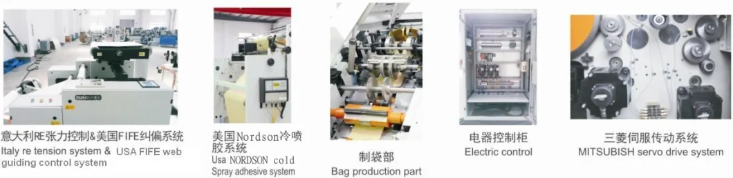 Fully Automatic Square Bottom Paper Bag Making Machine